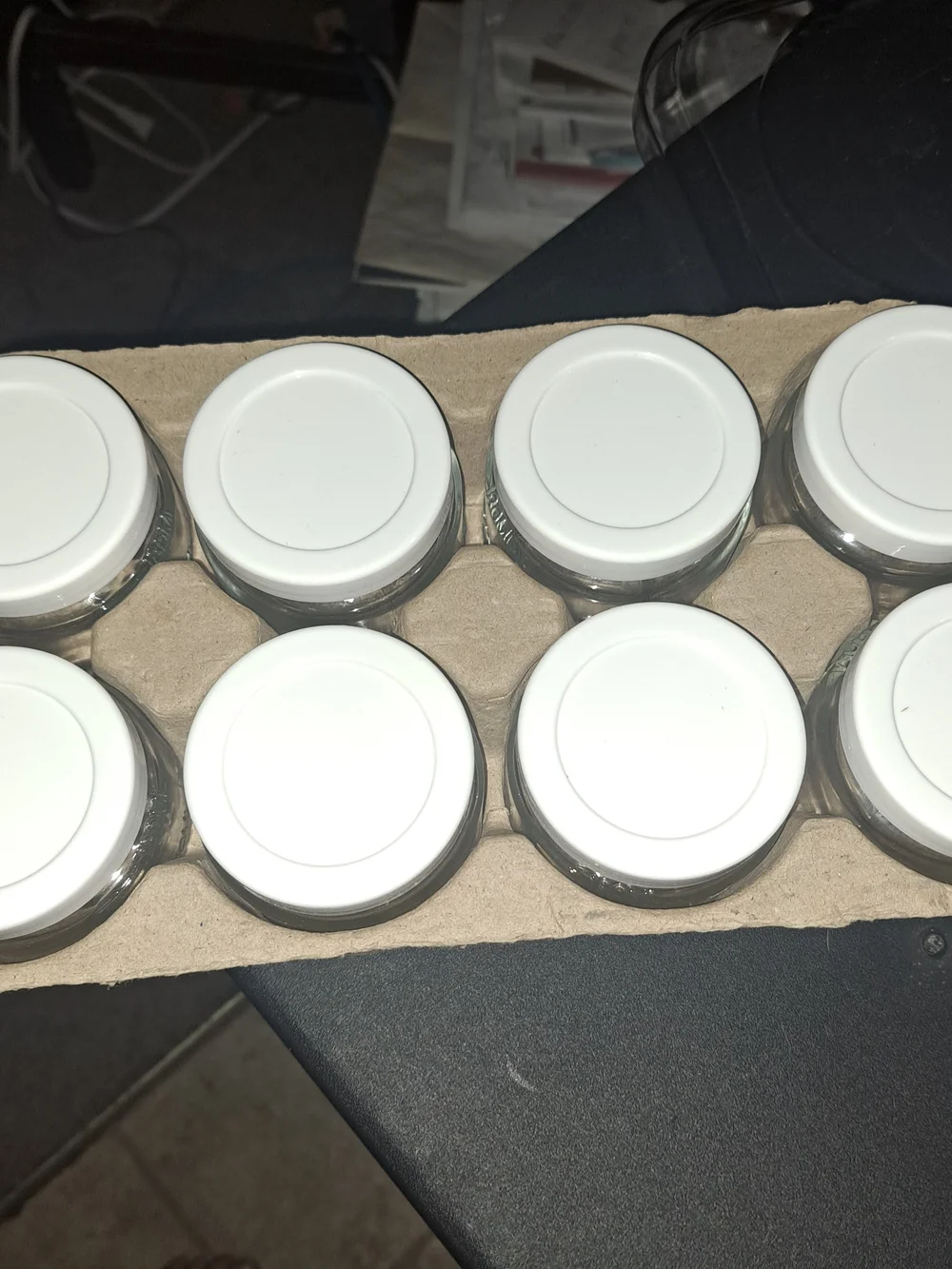 Electric Yogurt Maker with 8 Glass Jars - Silver